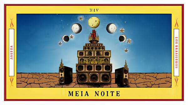 Capa single Meia Noite Anitta EQUILIBRIVM
